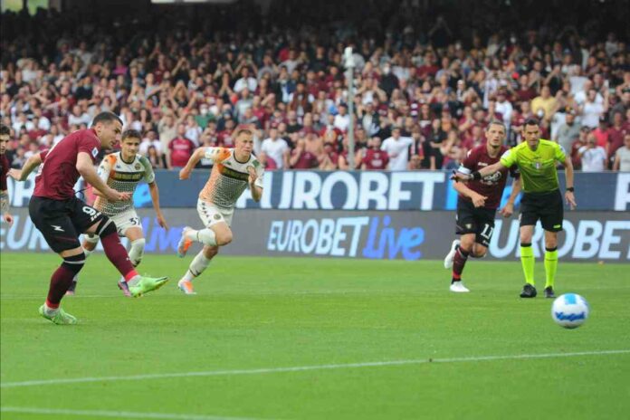 italian soccer Serie A match - US Salernitana vs Venezia FC