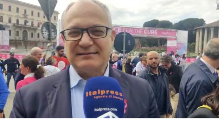 Tumore al seno, Gualtieri “Roma a sostegno di Race for the cure”