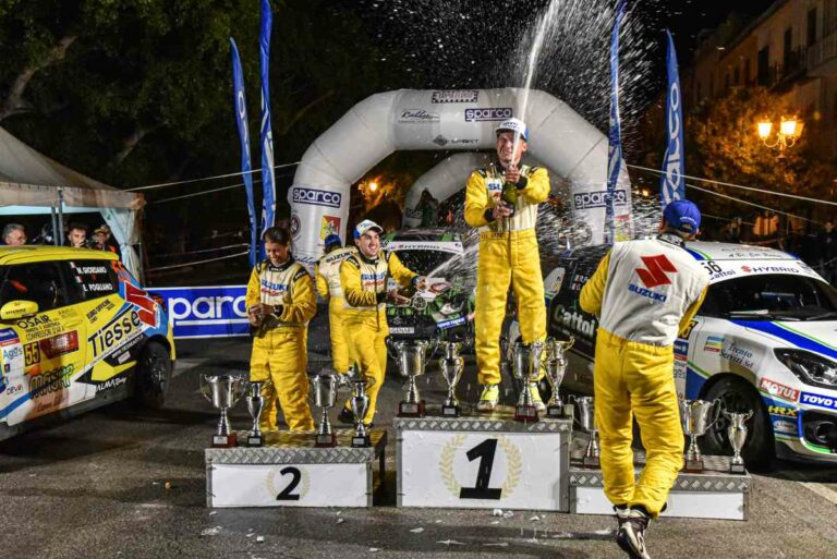 Suzuki Rally Cup, Iani e Puliani trionfano alla Targa Florio