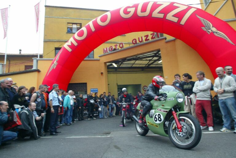 Dall’8 settembre la festa per i 100 anni di Moto Guzzi
