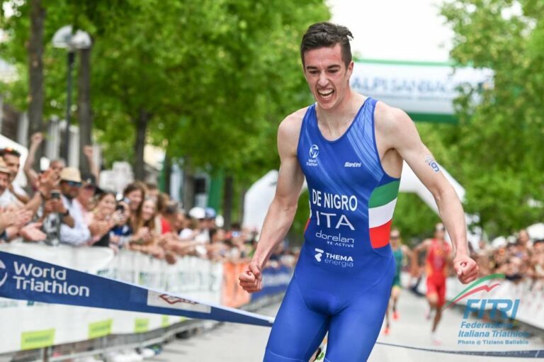 De Nigro vince a Caorle l’Europe Triathlon Cup Junior