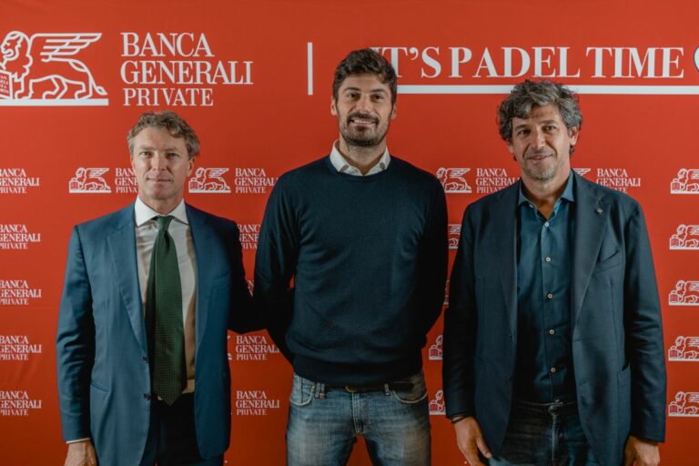 “It’s Padel time”, Banca Generali entra nel mondo del padel