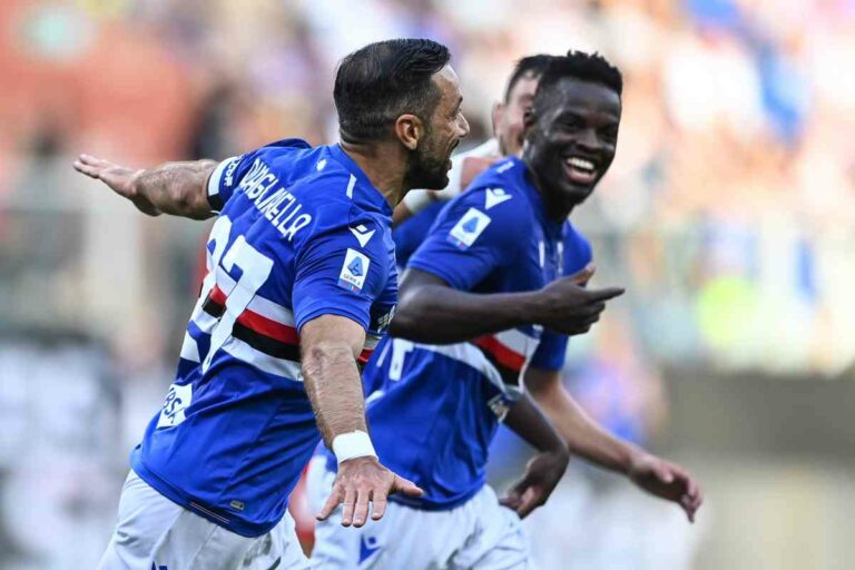Samp travolgente, si complica l’Europa per i viola