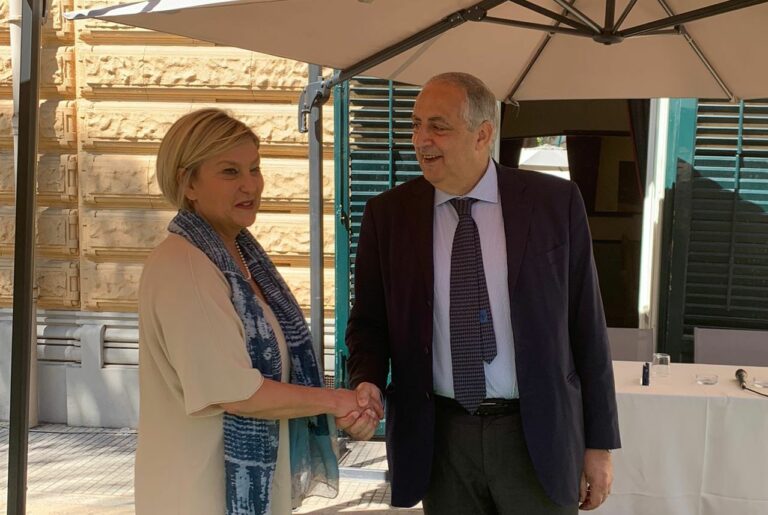 Lagalla e Valeria Grasso “Insieme contro le mafie”