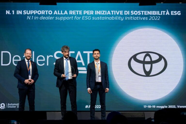 Toyota, per Dealerstat al primo posto per soddisfazione concessionari