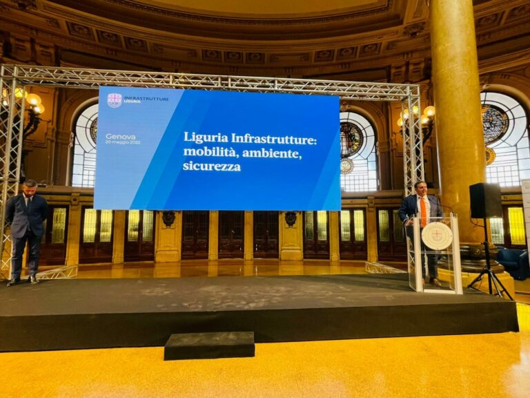 Toti “In Liguria investimenti per 14 mld nelle infrastrutture”