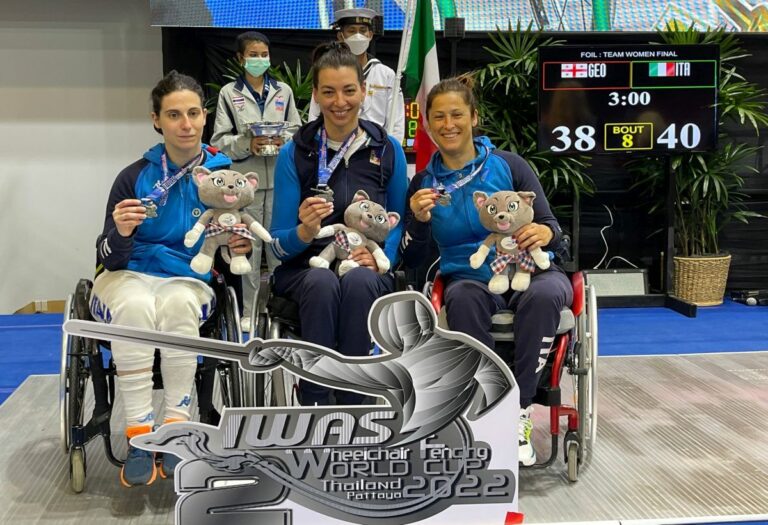 Cdm paralimpica, tre podi per i team azzurri in Thailandia