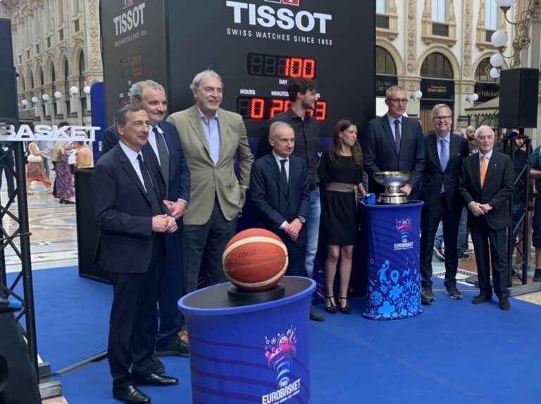 -100 agli Europei di Milano, Petrucci “Tutto esaurito”