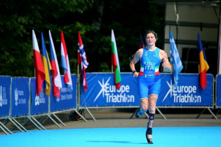 Plebani d’oro all’Europe Paratriathlon Championships