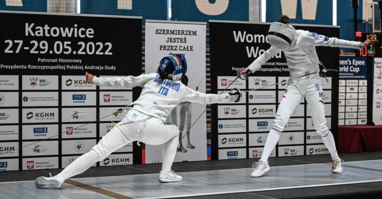 Cdm spada donne, Santuccio argento a Katowice