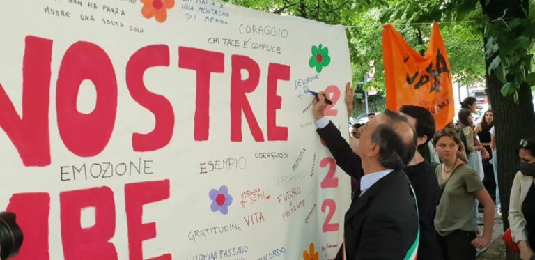Mafia, Milano ricorda le vittime della strage del 23 maggio 1992