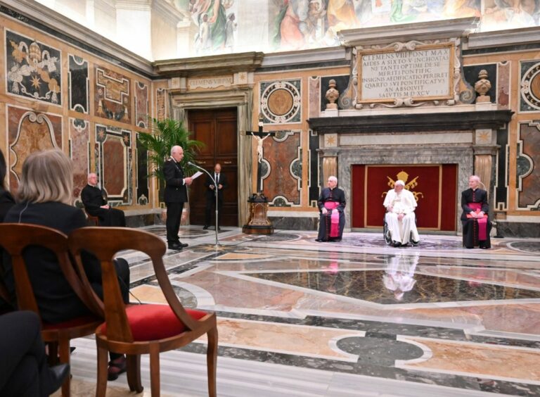 I Carabinieri Forestali ricevuti dal Papa