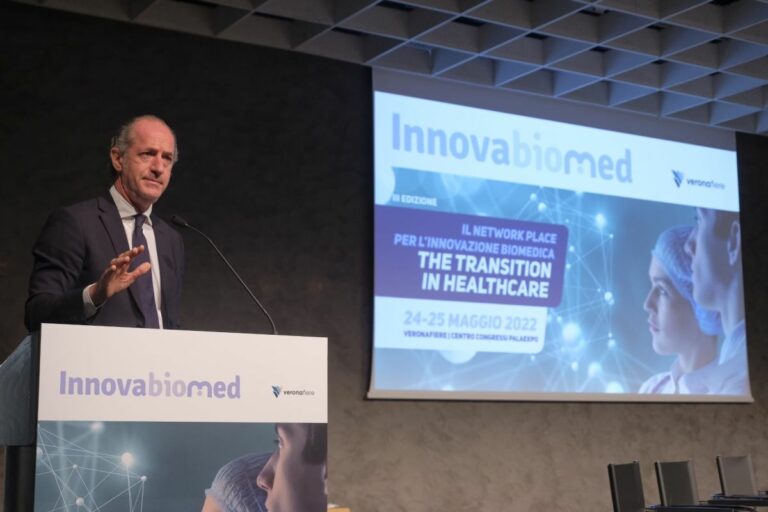 Presidente Zaia inaugura a Verona Innovabiomed