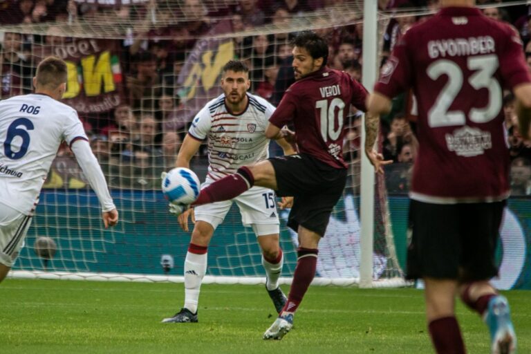 Salernitana-Cagliari 1-1, la lotta salvezza rimane aperta
