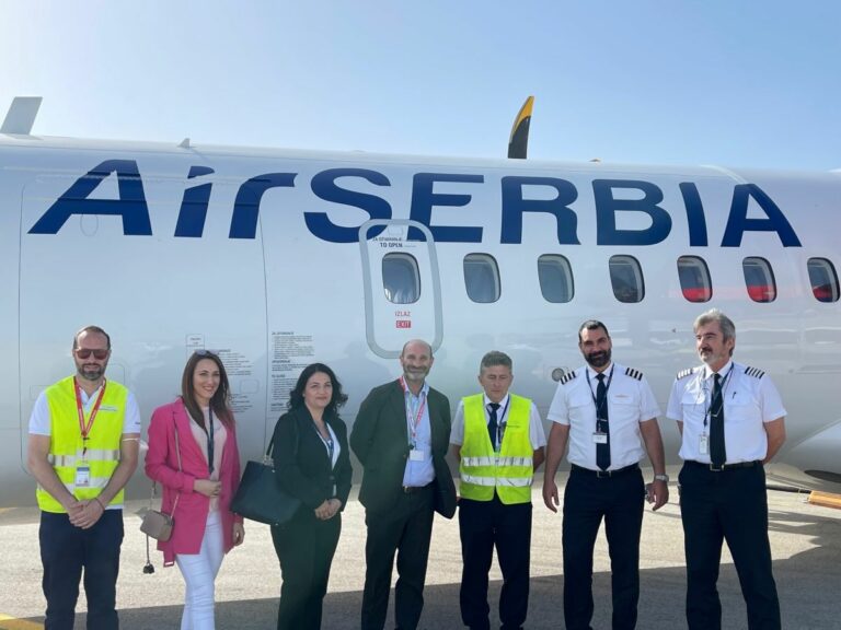 Al via nuovo volo Air Serbia tra Bari e Belgrado