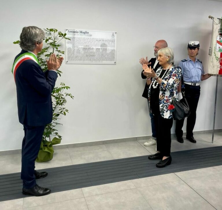 Inaugurato Palazzetto dello sport a Fiorano intitolato a Antonio Maglio