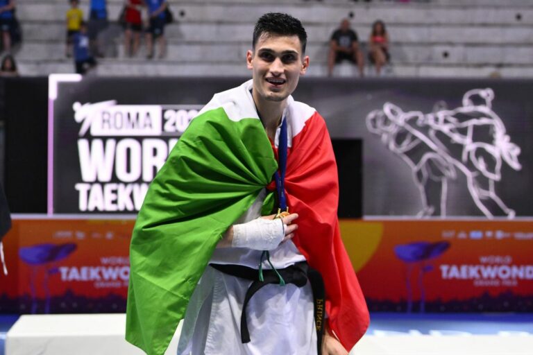 L’azzurro Alessio è d’oro nel Roma Grand Prix di taekwondo