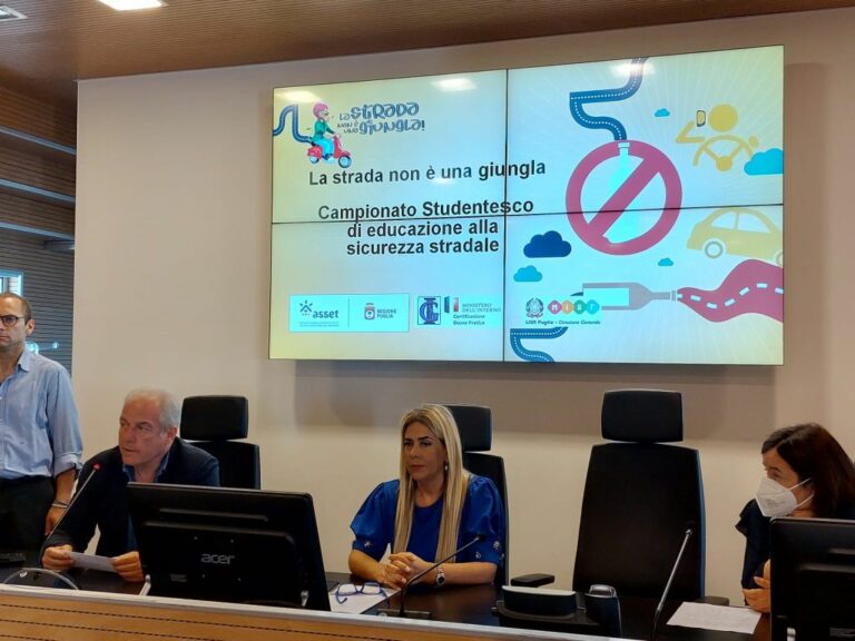 Puglia, premiati gli studenti vincitori de “La strada non è una giungla”