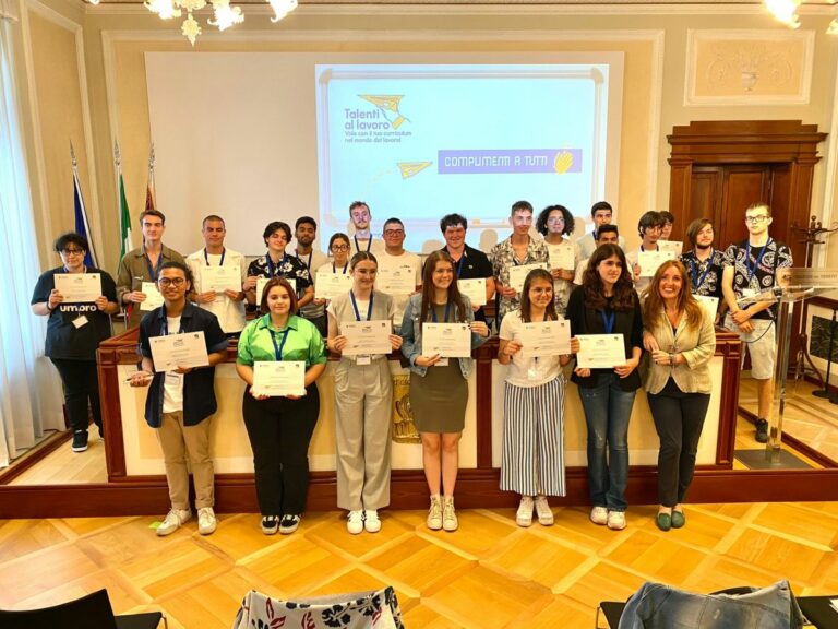 Premiati i vincitori del progetto “Talenti al Lavoro”