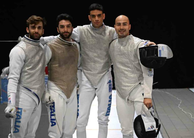 Sono 25 gli azzurri convocati per gli Europei di scherma