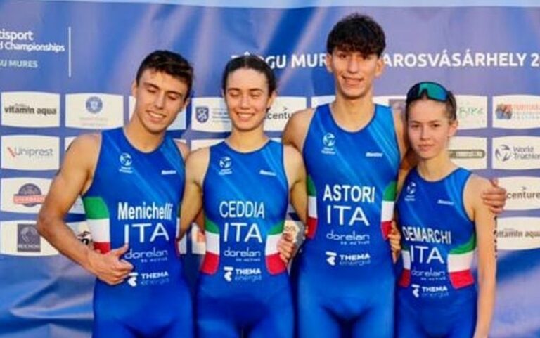 Astori è campione del mondo junior di duathlon sprint