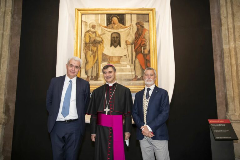 A Palazzo Madama la tavola di Ugo da Carpi per l’Altare del Volto Santo