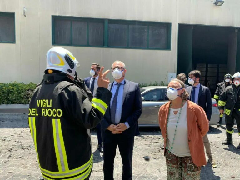 Incendio Malagrotta, Gualtieri “Al lavoro per riapertura Tm1”