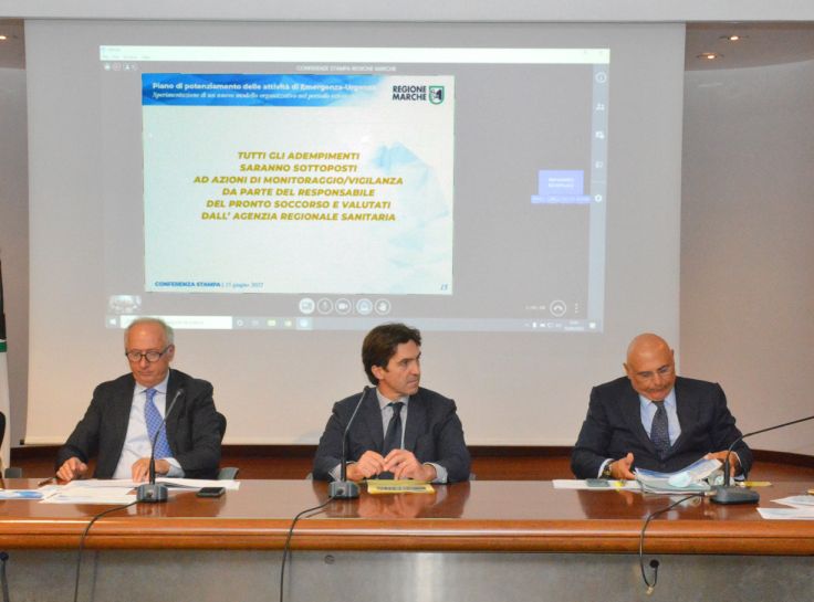 Scatta il piano per il potenziamento dei Pronto soccorso nelle Marche