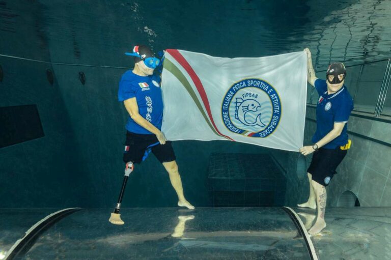 Due tentativi di record del mondo apnea disabili a Scarlino