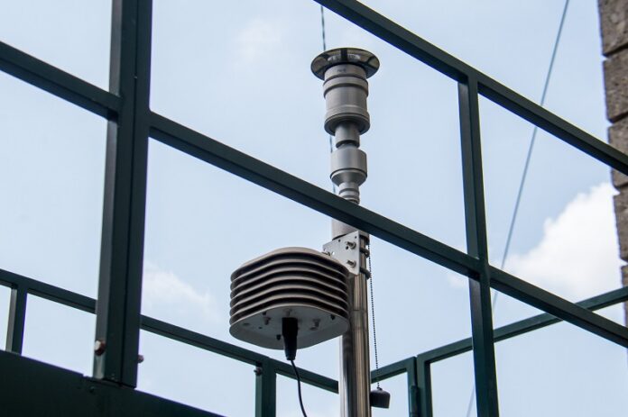 Torretta per il monitoraggio del pm10 in Largo Bersaglieri