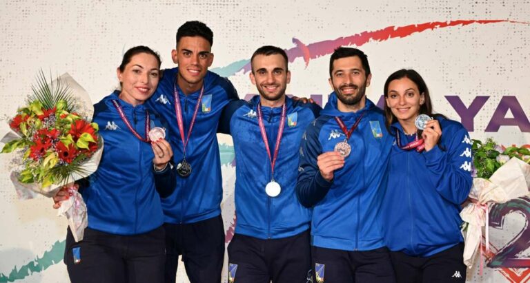 Pokerissimo azzurro agli Europei di scherma