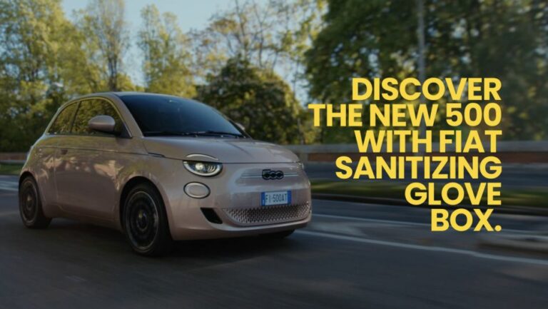 Fiat presenta il Sanitizing Glove Box