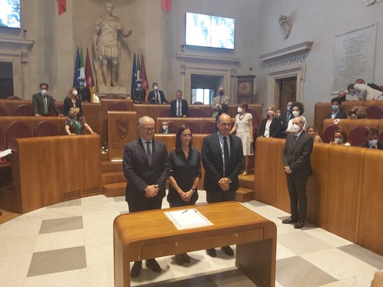 Roma, firmato il Contratto Istituzionale di Sviluppo