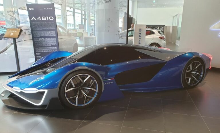 Alpine, con la A4810 racconta la sua visione del futuro