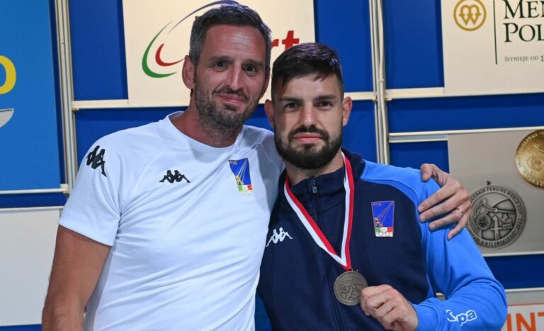 Edoardo Giordan super, è bronzo nella sciabola di Cdm paralimpica