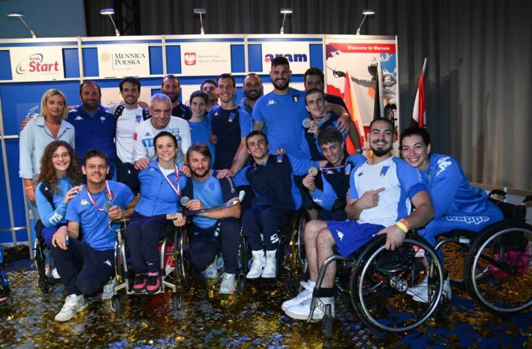 Tre argenti e un bronzo per l’Italia paralimpica a Varsavia