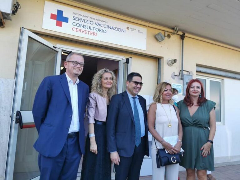 D’Amato inaugura nuovi servizi consultorio a Cerveteri e Ladispoli