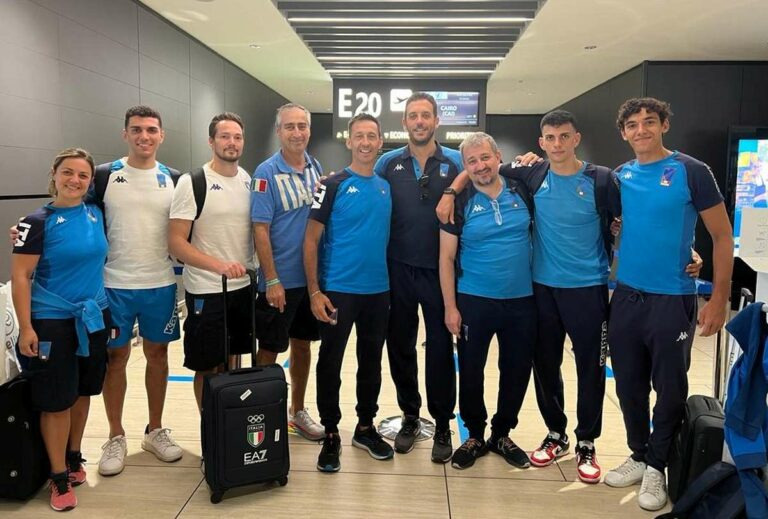 Giornata di partenze per l’Italscherma verso l’Egitto