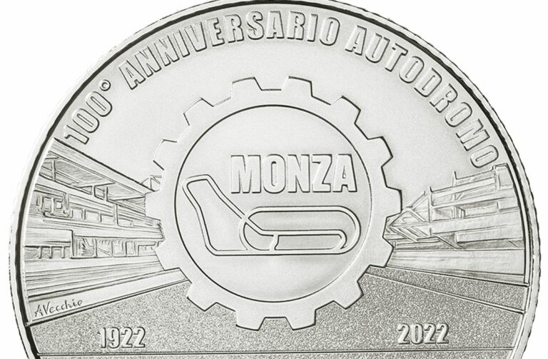 Coniata una moneta per celebrare l’Autodromo di Monza