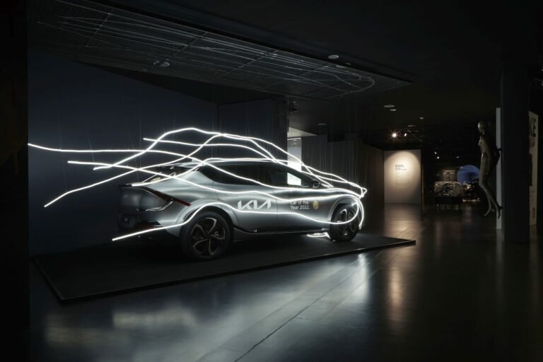 Kia EV6 nella collezione permanente del Museo dell’Automobile
