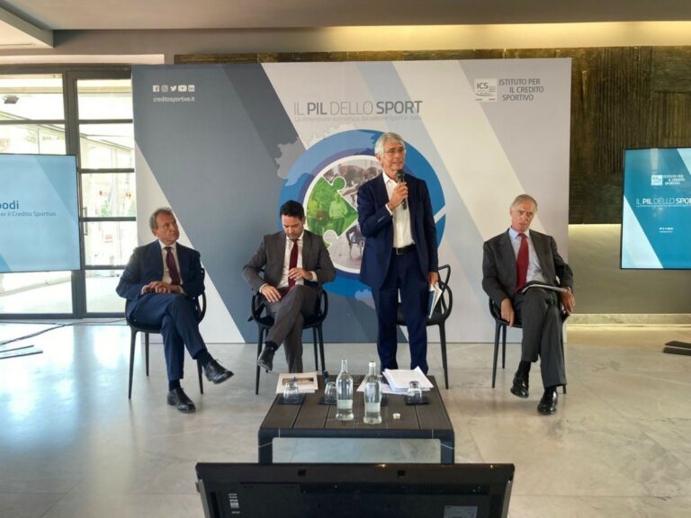 ICS, nel 2019 contributo sport al Pil di 24.5 miliardi