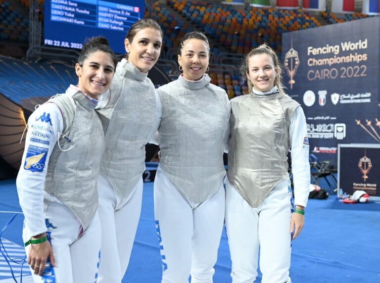 Fiorettiste azzurre sul tetto del mondo, Spadisti d’argento