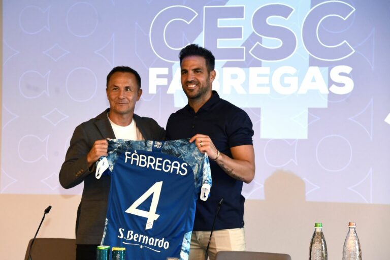 Fabregas sbarca al Como “Voglio portarlo in Serie A”