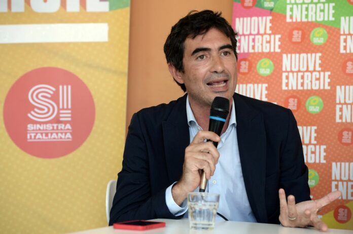 Roma, Villa Borghese - Presentazione del simbolo comune "Europa Verde - Sinistra italiana" per le elezioni politiche del 25 settembre