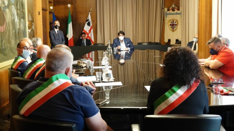 Barbagia e Mandrolisa, il presidente Solinas riceve i sindaci