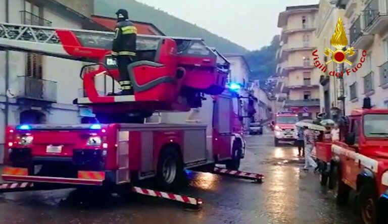 Maltempo, la regione Campania chiede lo stato di emergenza