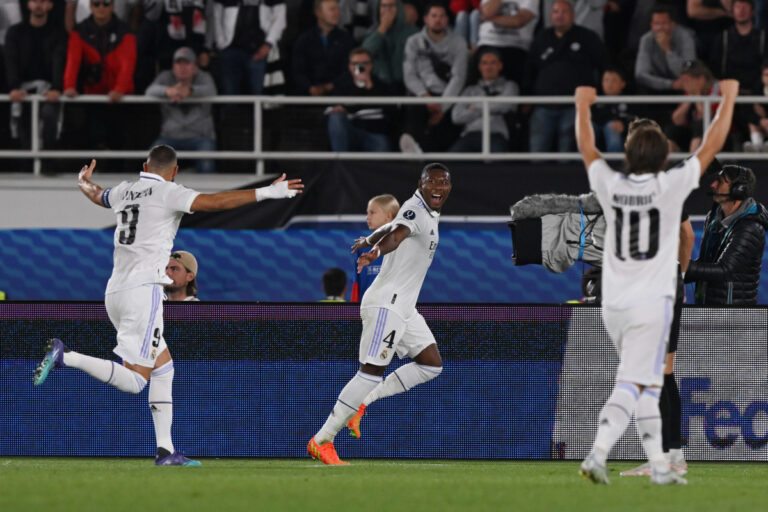 Real Madrid-Eintracht 2-0, Supercoppa Europea ai blancos