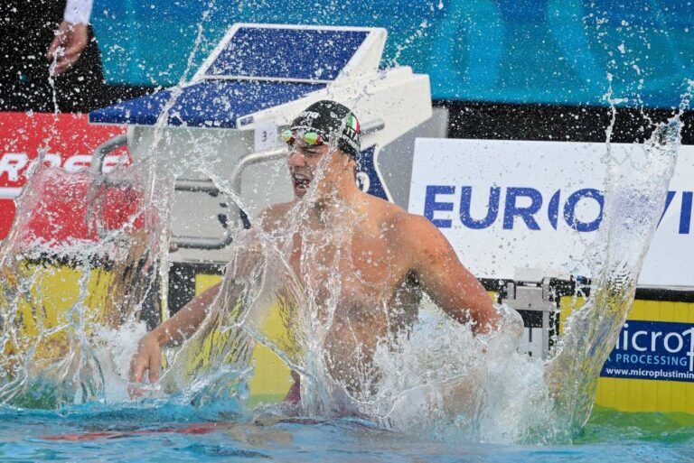 Martinenghi e Panziera conquistano l’oro agli Europei di nuoto