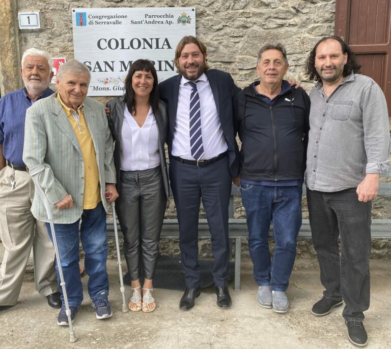 San Marino, Pedini Amati in visita a La Verna