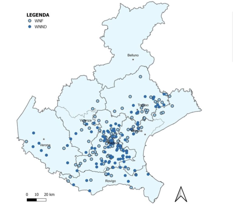 Febbre del Nilo, in Veneto 227 casi e 14 decessi